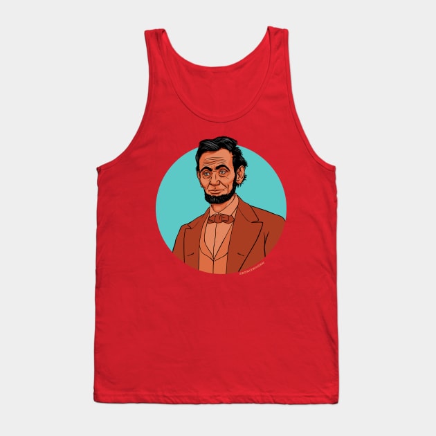 Honest Abe Tank Top by Ronlewhorn Industries